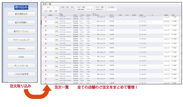 データ取り込み画面