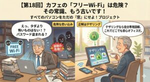 【第18回】カフェのフリーWi-Fiは危険? 「Google Workspace」なら関係ない理由
