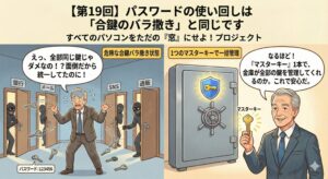 【 第19回】パスワードの使い回しは「合鍵のバラ撒き」と同じです