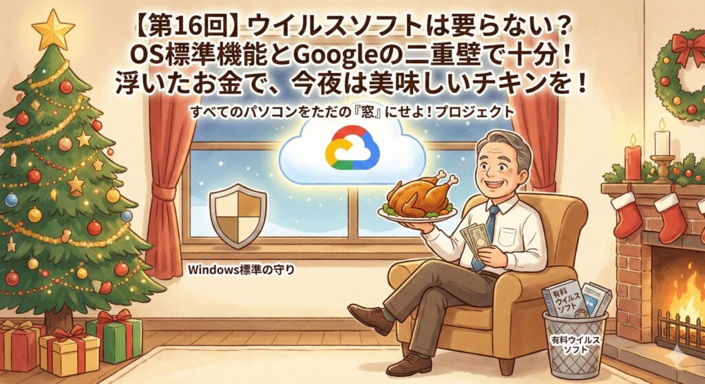 【第16回】ウイルスソフトは要らない？ OS標準機能とGoogle、そして「賢い投資」の選択肢
