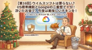 【第16回】ウイルスソフトは要らない？ OS標準機能とGoogle、そして「賢い投資」の選択肢
