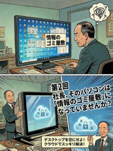 【第2回】社長、そのパソコンは「情報のゴミ屋敷」になっていませんか？