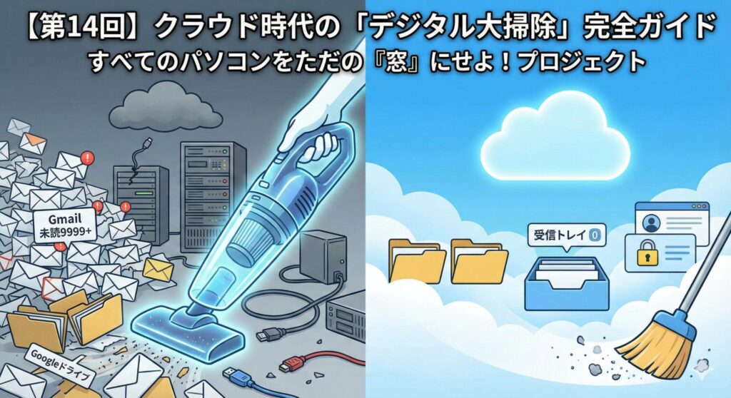 【 第14回】クラウド時代の「デジタル大掃除」完全ガイド