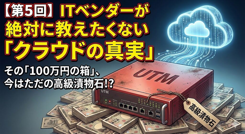 【第5回】ITベンダーが絶対に教えたくない「クラウドの真実」