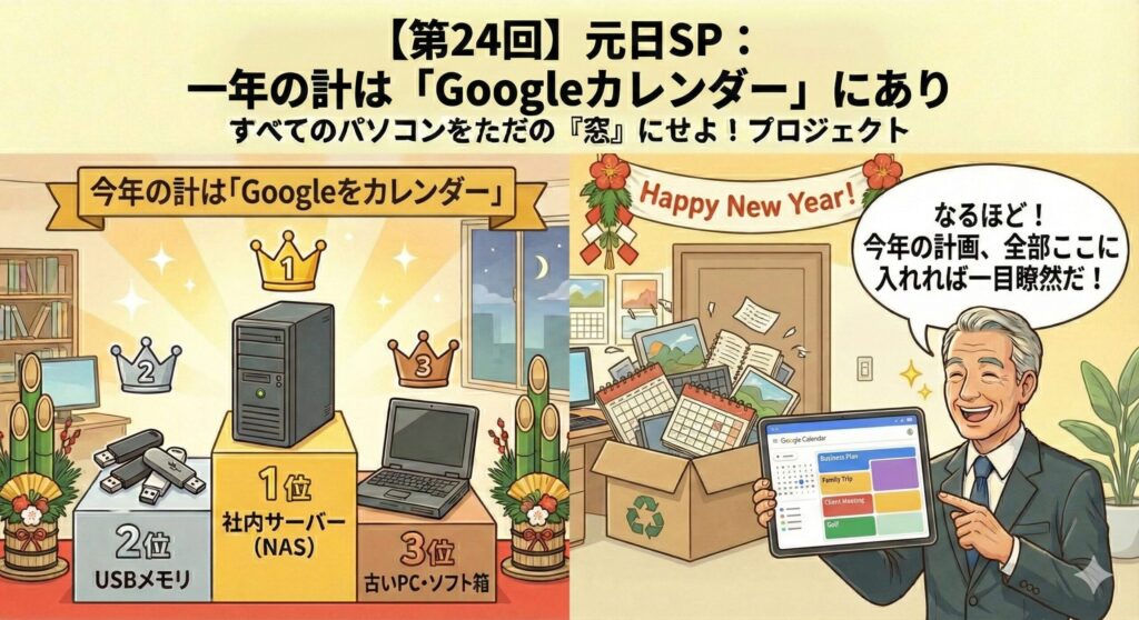【第24回】元日SP：一年の計は「Googleカレンダー」にあり