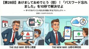 【第28回】仕事始め。パスワードを忘れた社員への対処法